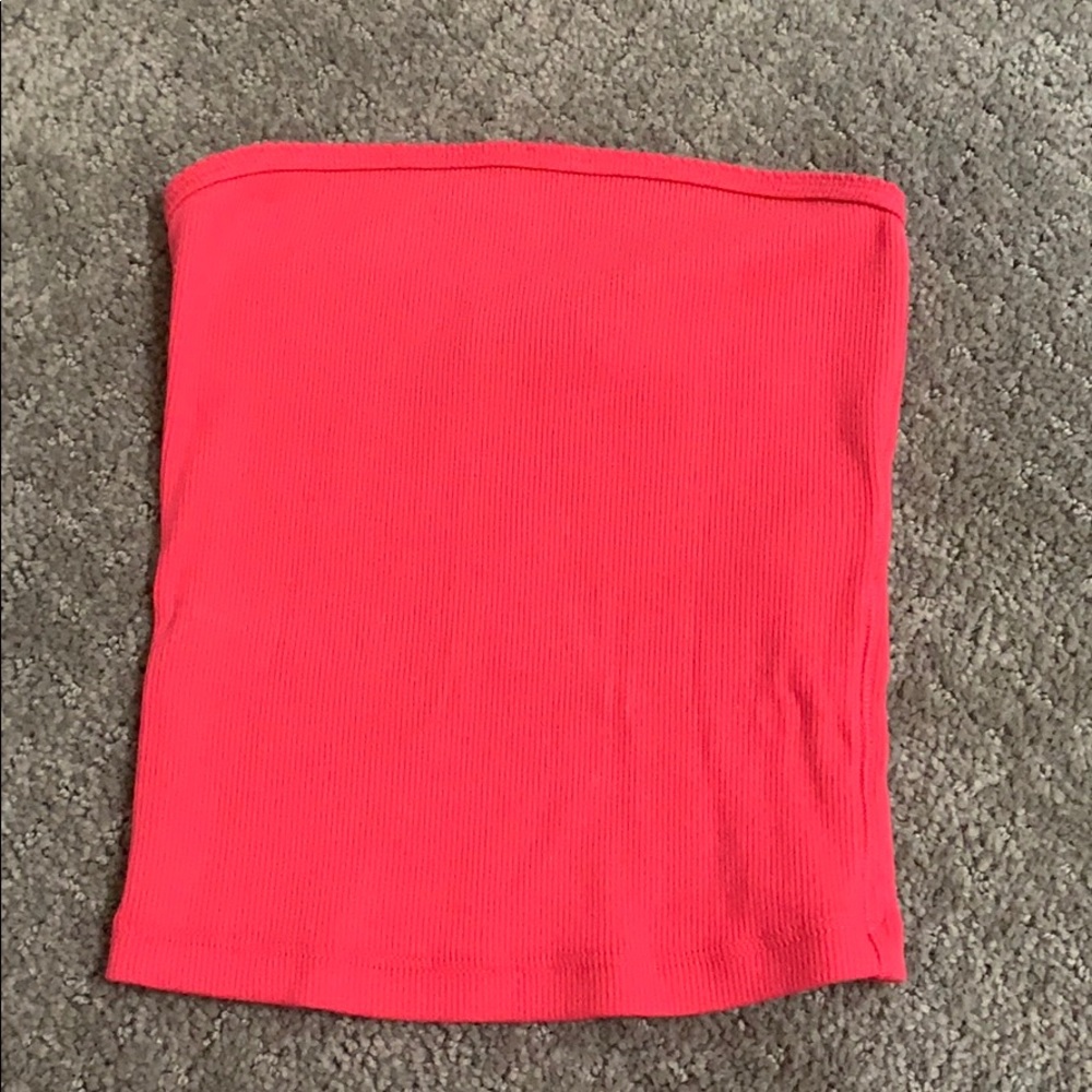Abercrombie and Fitch Pink Tube Top Size XXS
